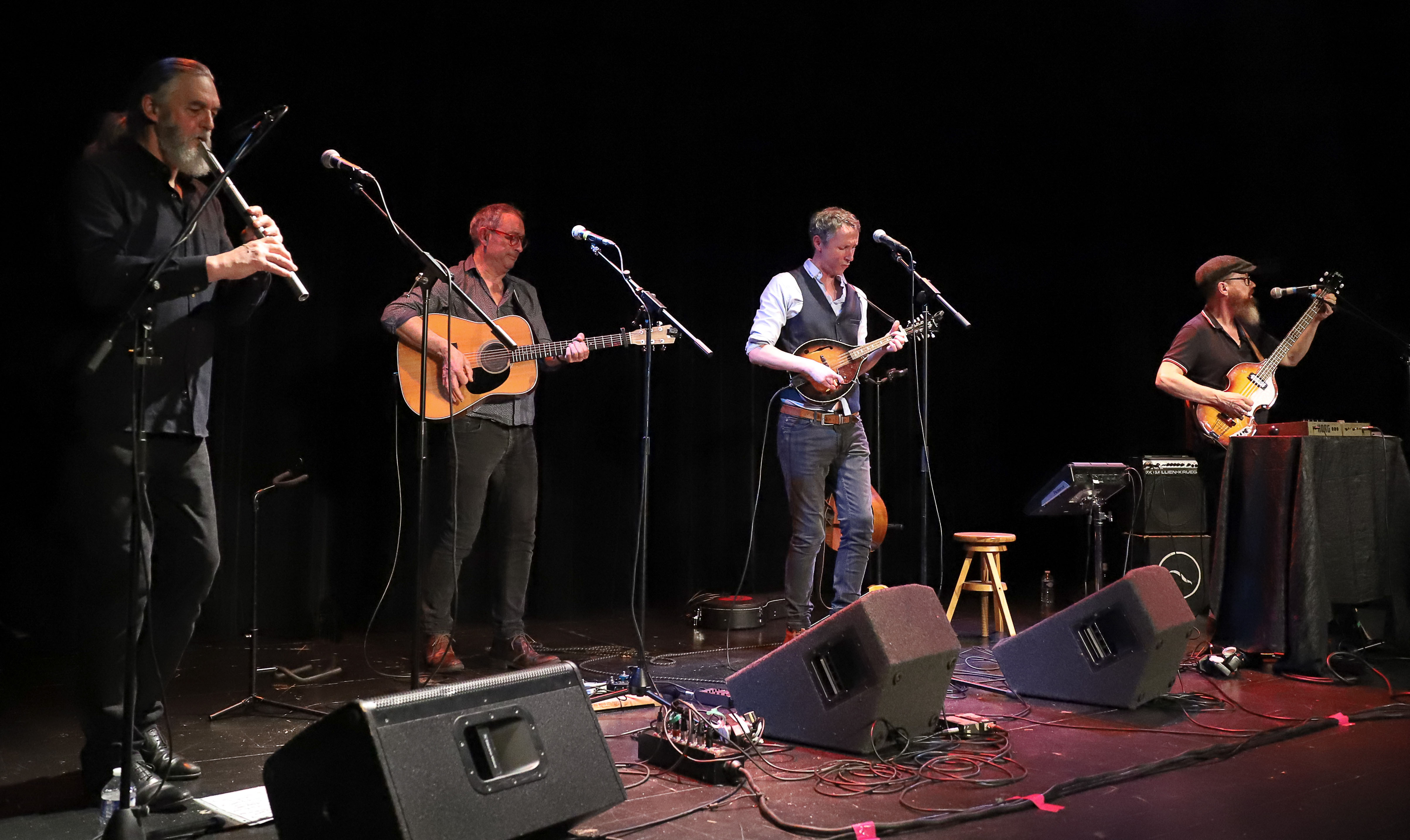 Làn Mara (Irish Folk Music) en concert pour la soirée St-Patrick à la Maison de quartier Pont Morineau de La Roche sur Yon. 16 Mars 2024. Photos de Catherine Renaudin