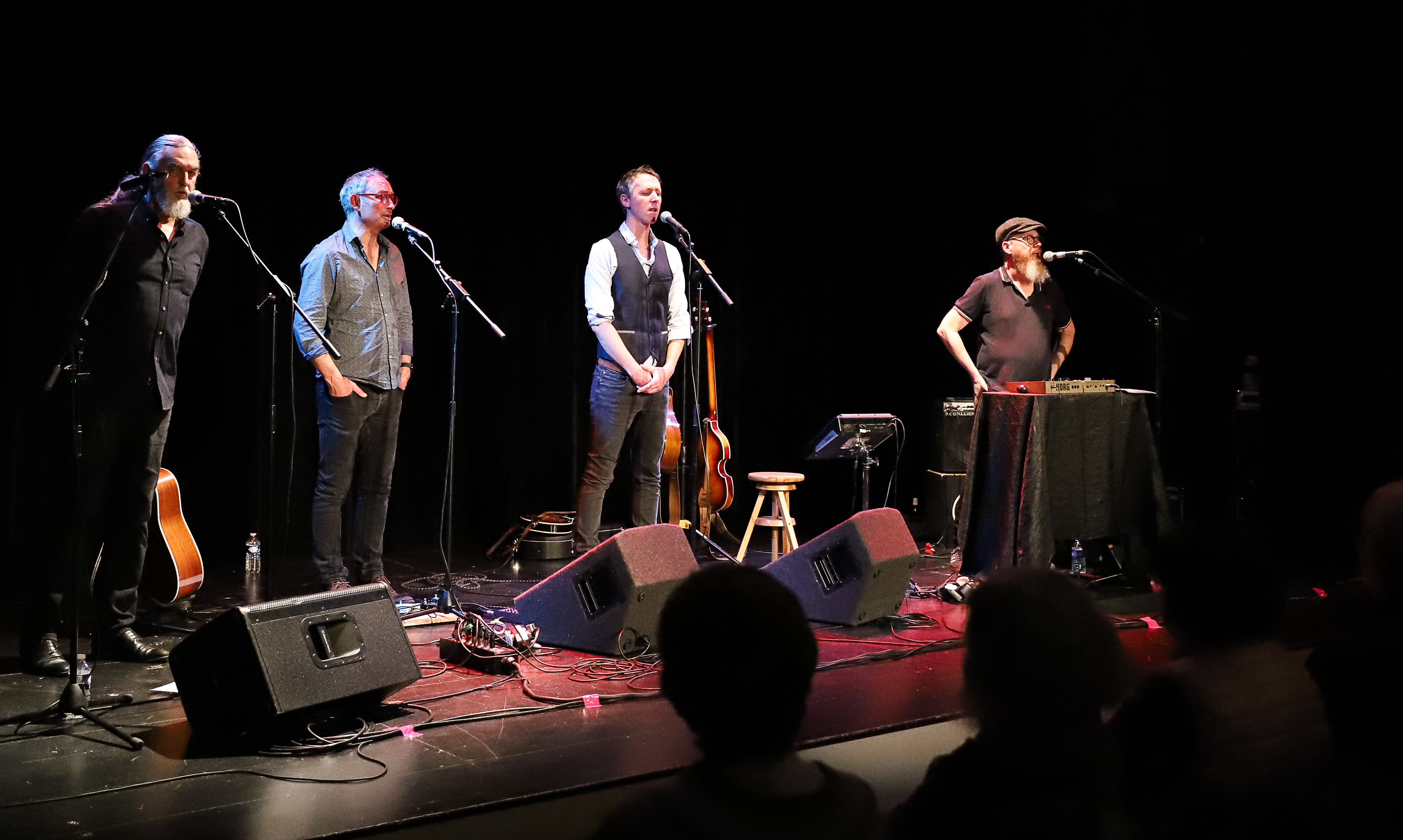 Làn Mara (Irish Folk Music) en concert pour la soirée St-Patrick à la Maison de quartier Pont Morineau de La Roche sur Yon. 16 Mars 2024. Photos de Catherine Renaudin